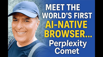 Meet the World’s First AI-Native Browser... Perplexity Comet!