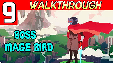 Hyper Light Drifter Walkthrough - part 9 BOSS Bird Mage 1080p PC / PS4