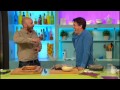 John Barrowman on sunday brunch Channel 4 making some food 10.03.13