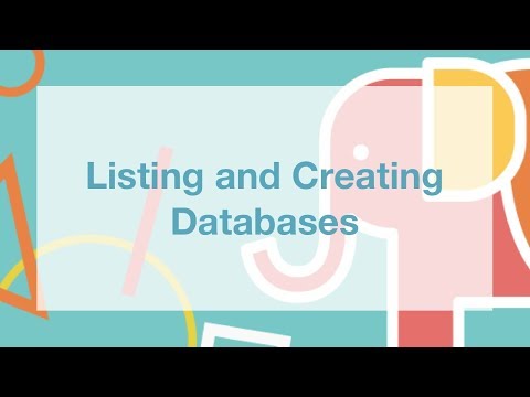 How to List and Create Databases in PostgreSQL