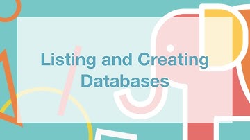How to List and Create Databases in PostgreSQL