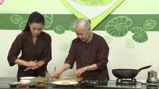 Chương trình dạy nấu món chay Ram nấm - Chả giò nấm Hướng dẫn: Nguy...