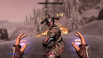 Skyrim SE: Shear Point Dragon + Krosis Fight