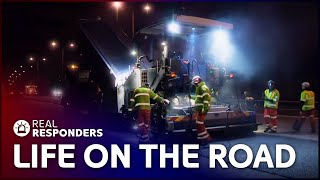 The Men Who Make Our Roads Drivable | The Motorway: Life In The Fast Lane | Real Responders