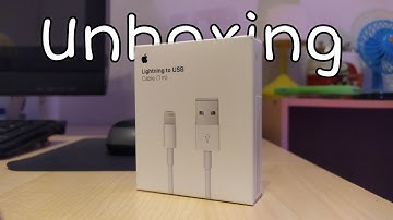 Unboxing + Test Original Apple Lightning To USB Cable
