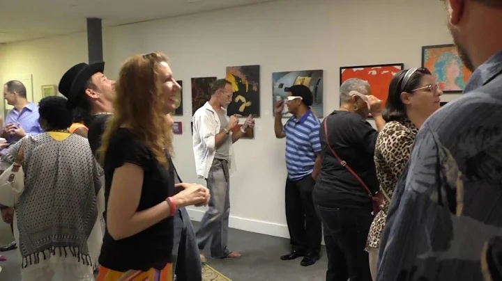 James and Alexandra Whiteside  Artist reception vi...