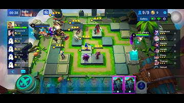 Mobile Legends Chess TD 2.0 Round 45-46 Gameplay! Ling with 15K Crit! All 3-Star Heroes