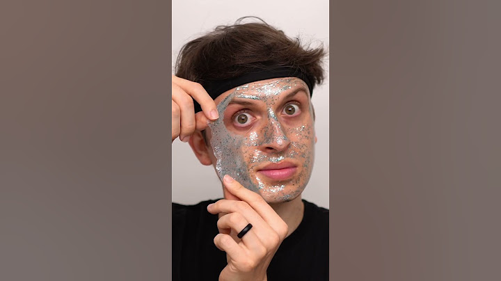 Glitter Peel-Off Mask ASMR