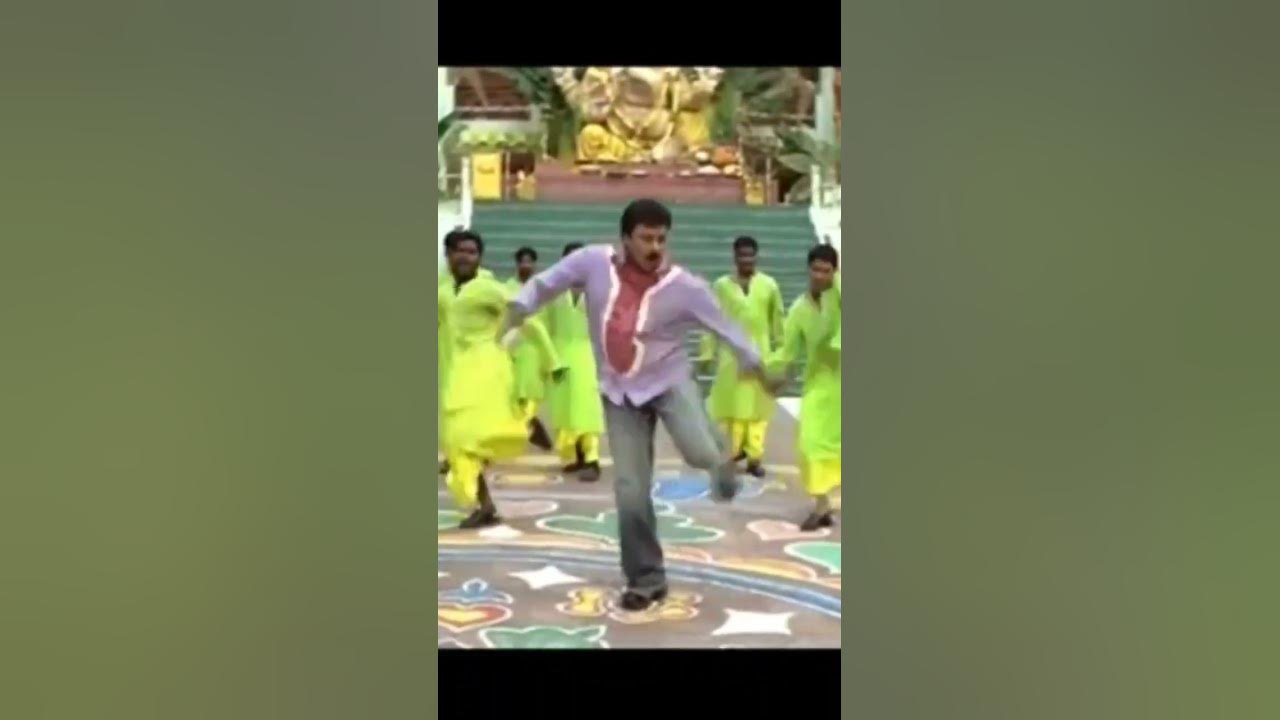 Chiranjeevi’s Iconic Dance Step #2 | chiru 24k steps #chiranjeevi #dancelegends