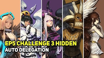克魯賽德戰記 크루세이더퀘스트 Crusaders Quest - EP5 Challenge 3 Hidden - Fredrick Francesca Woompa Sylunis Noa