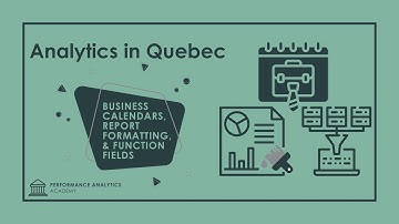 Analytics in Quebec - Apr 21st, 2021 - Performance Analytics Academy