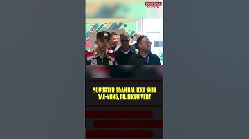 SUPORTER OGAH BALIK KE SHIN TAE YONG, PILIH PATRICK KLUIVERT LATIH TIMNAS INDONESIA #shorts