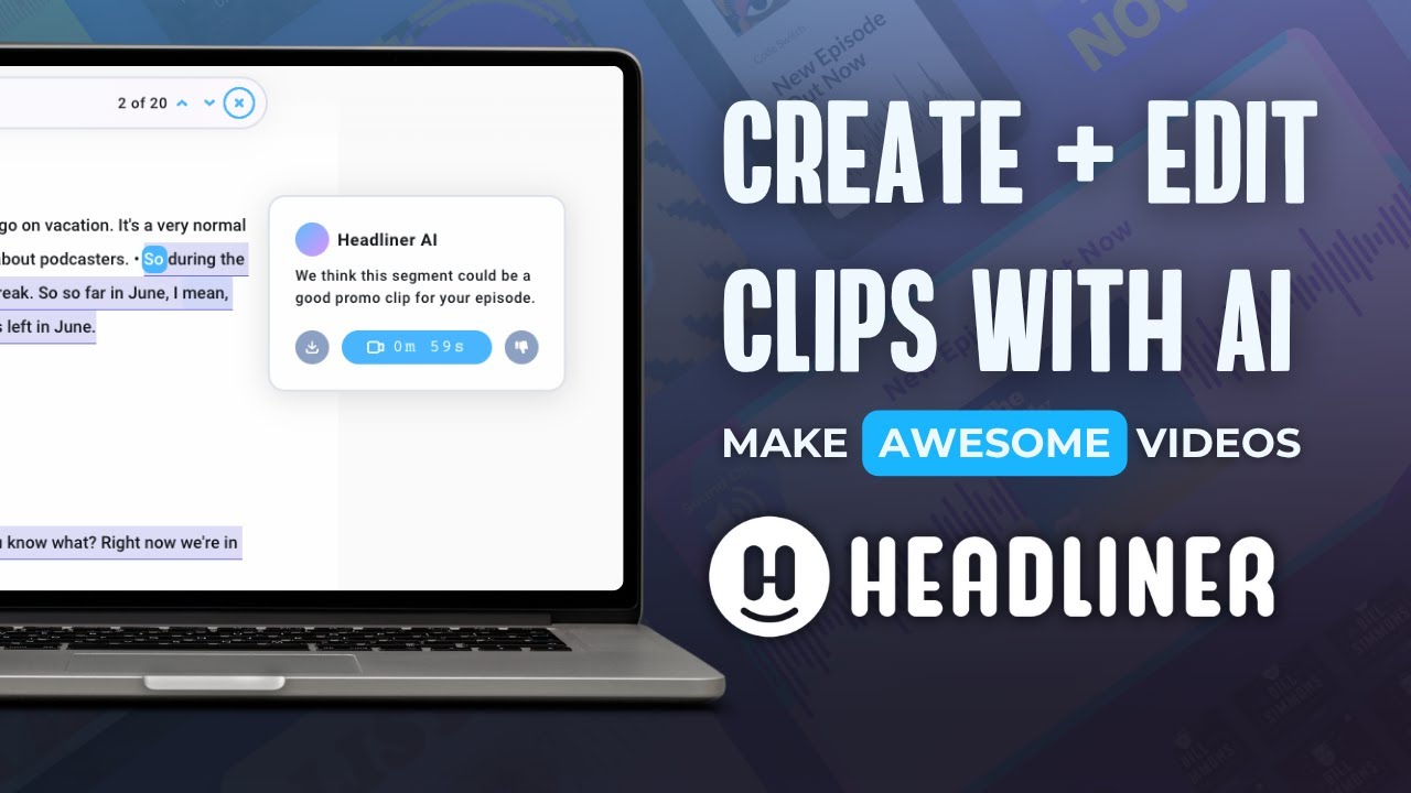 Learn how to create clips with AI #videotool #captionvideo - YouTube