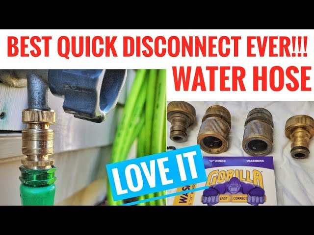 My Favorite Garden Hose!! AG-LiTE Install With Quick Connects & Fittings 