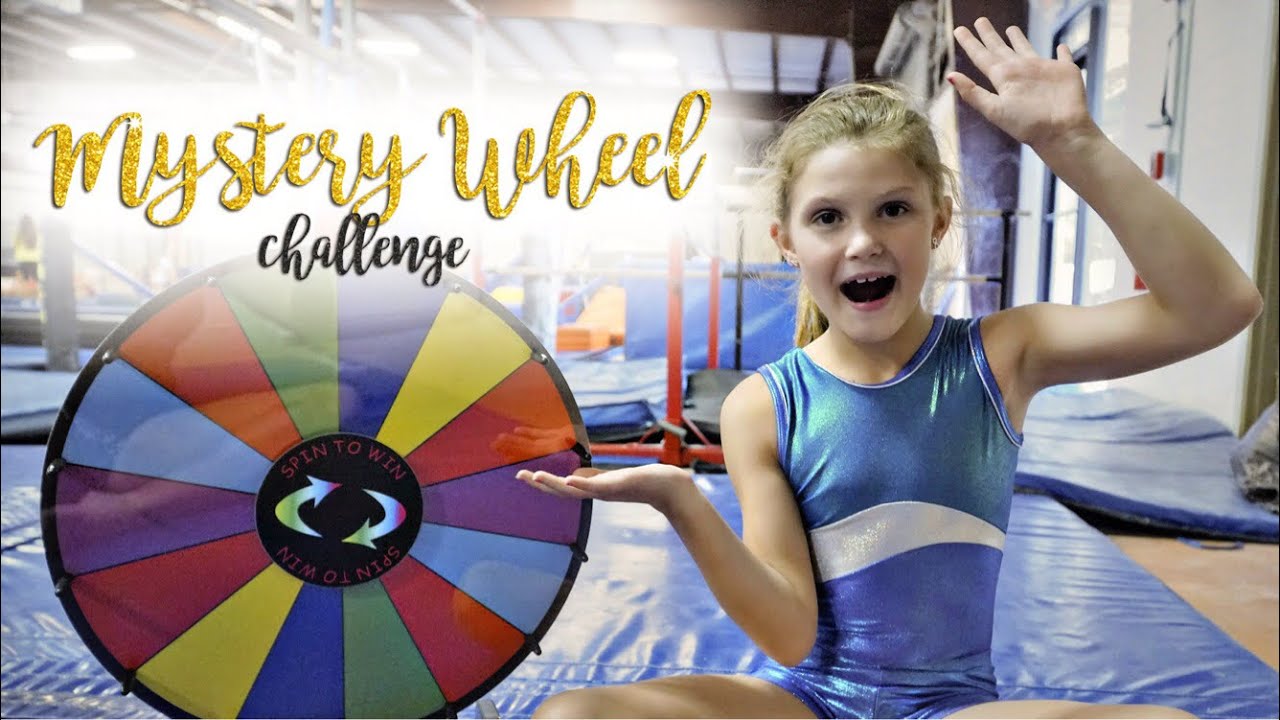Spin The Wheel Gymnastics Connection Challenge Mollie SGG YouTube