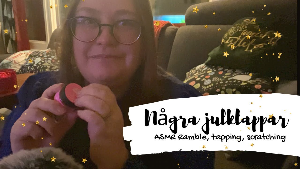 ASMR på svenska: Visar några av mina julklappar