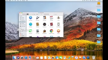 HOW TO ADD APPS TO THE DOCK ON MAC IN HIGH SIERRA