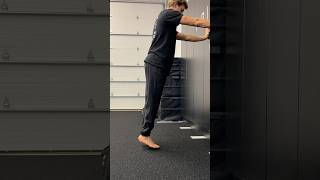 Penguin March drill for calf/achilles