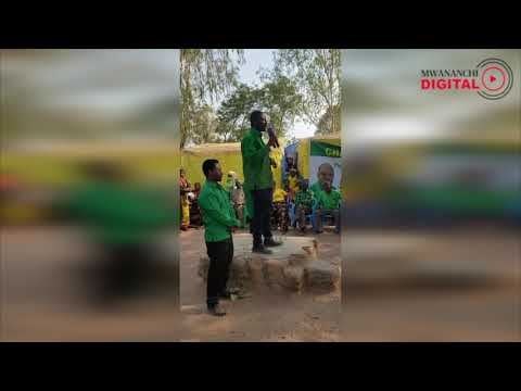 MGOMBEA UBUNGE JIMBO LA LUPA NASISITIZA UJENZI WA BARABARA KIWANGO CHA LAMI MGOMBEA UBUNGE JIMBO LA LUPA NASISITIZA UJENZI WA BARABARA KIWANGO CHA LAMI