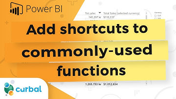 Add shortcuts to your most commonly used Power BI functions - Quick Access Toolbar