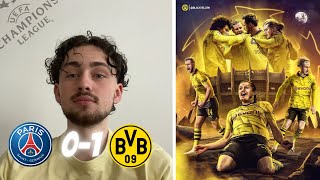 DORTMUND ÉLIMINE LE PSG ! UN PSG PAS AU NIVEAU ! DORTMUND FILE EN FINAL (PSG 0-1 DORTMUND )