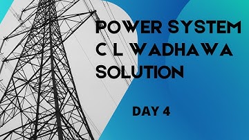 #04 | Power System | C L WADHAWA | MSEB AE | JE | METRO  #MSEB #MAHADISCOM #MAHAGENCO #C L WADHAWA