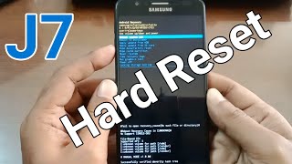 Hard Reset Samsung Galaxy J7  Easily
