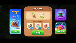 Gardenscapes Level 1510 Walkthrough No Boosters Used