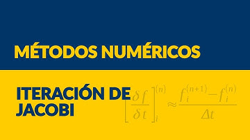 [Métodos Numéricos] Iteración de Jacobi