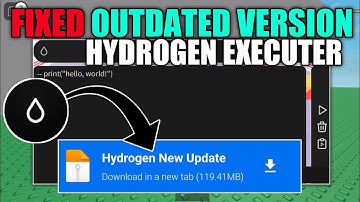 NEW Hydrogen Update | FIXED Outdated Version Download Media File Link! 2023