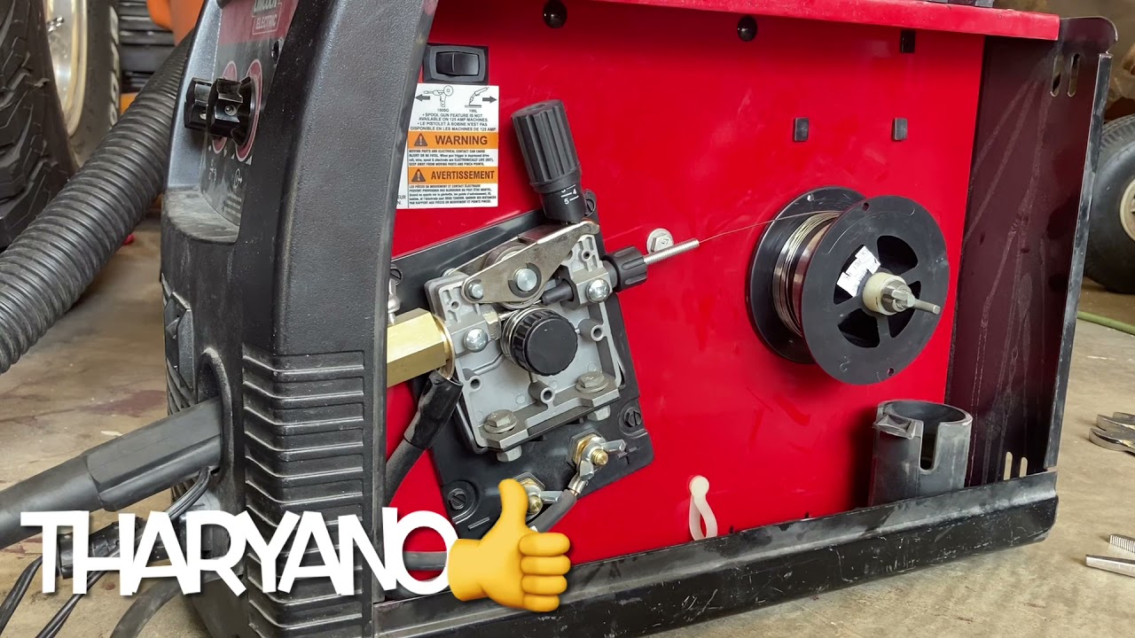 Welding wire got stuck!! YouTube