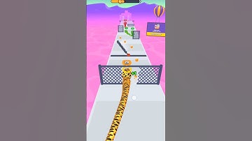 Golden 3D Snake Run || Android Gameplay || Wingman