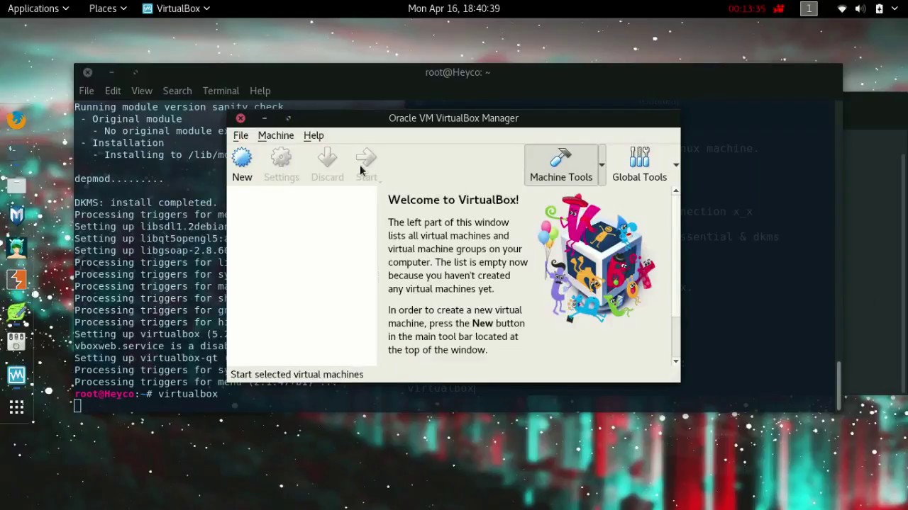 kali virtualbox