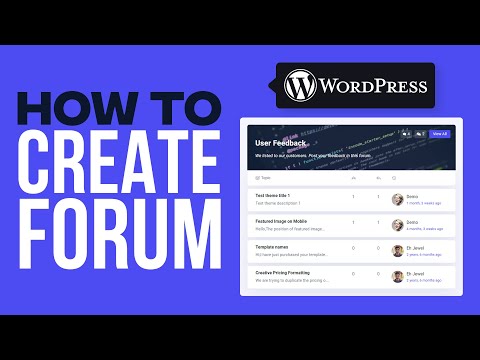 How To Create A Forum Using WordPress (2023) Tutorial For Beginners