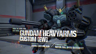 【Gundam Evolution】Gundam Heavyarms Custom EW Gameplay