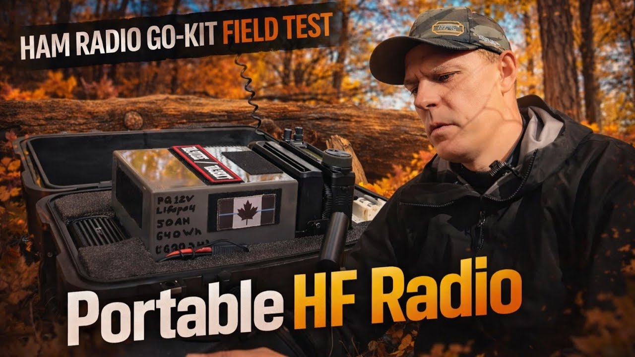 Portable Hf Radio Go Kit Field Test 📡 Yaesu Ft 891 Setup Youtube 