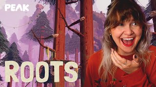 PEAK's New 'ROOTS' biome is a horror game...  | First reactions We Escaped The Root Biome In Peak