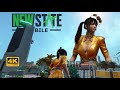 Shy-D with Pure Gold Outfit Jeta 4K Gameplay | New Era New State Mobile