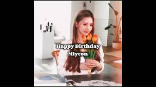 Happy B-Day Miyeon Valeria