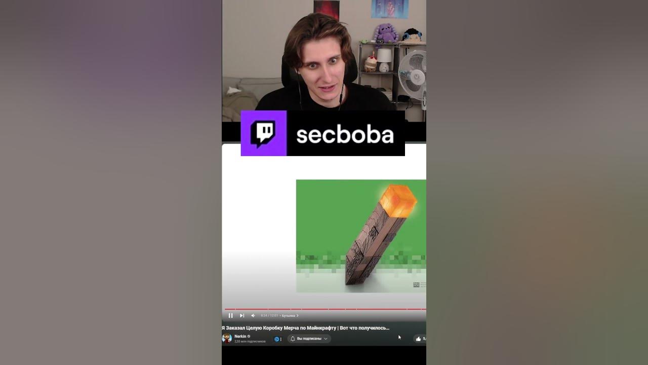 Это оффициальный мерч майнкрафта?! #secb #секби #майнкрафт #minecraft ...
