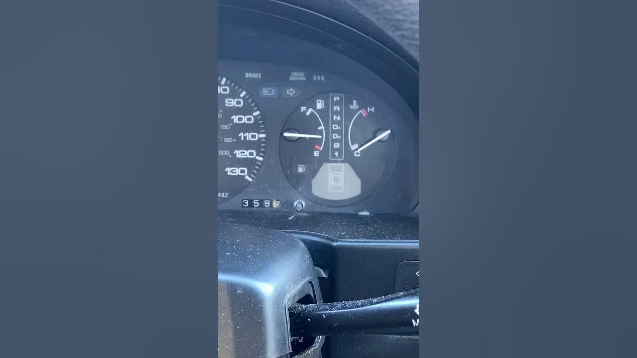 1993 Honda Accord D4 Light Blinking (Shift Solenoid) How to Read Trans Codes YouTube