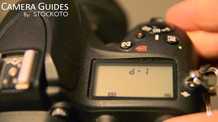 How to set White Balance WB on a Nikon D600