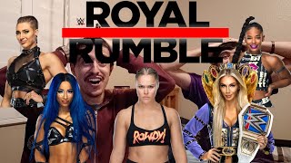 Royal Rumble 2022 Reactions - Women's Royal Rumble Match