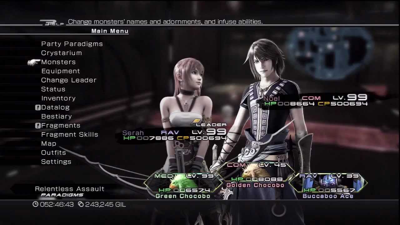 Final Fantasy Xiii 2 Hd Lightning Ultimate Ravager Build Guide Youtube