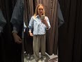 Zara примерки блузка 2026