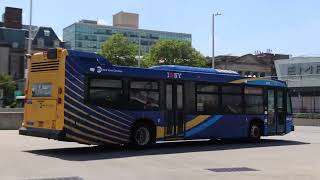 MTA NYCT #8575 on the S62 to College Of S I College of Staten Island departing St. George Ferry Term
