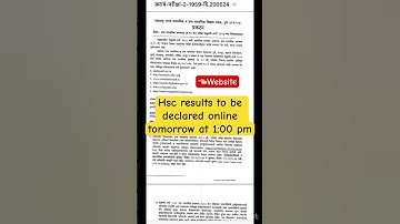 Hsc result 2024 maharashtra board #hscresult #hsc2024