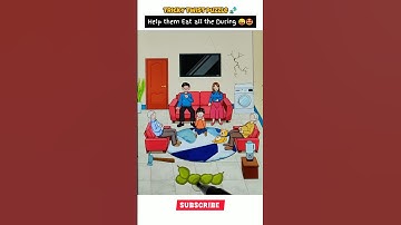 Help them Eat all the During 😜🤩 | Tricky Twist 🧩 Gameplay #shorts