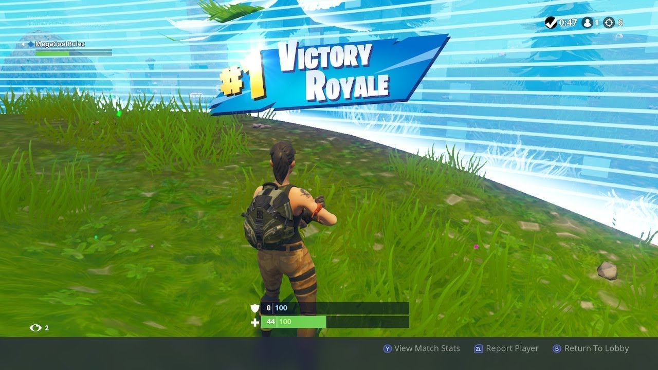 My first Victory Royale / Fortnite - YouTube