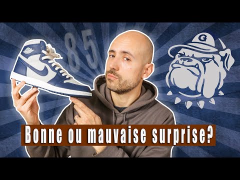 ENFIN UNE JORDAN 1 DE BONNE QUALITÉ?! 🤨 LA REVIEW DE L&rsquo; AJ1 HIGH RETRO 85 GEORGETOWN +  ON FEET